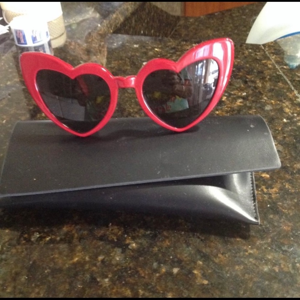 Yves Saint Laurent Loulou Heart Sunglasses